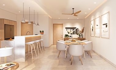 Departamento en Venta en Puerto Morelos a 10 min de la Playa