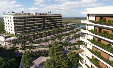 Departamento en Venta en Puerto Morelos a 10 min de la Playa