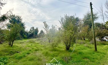 Casa en Venta en Venta Parcela de Terreno Plano 6.235 m2, Lomas del Aguila, Champa, Paine
