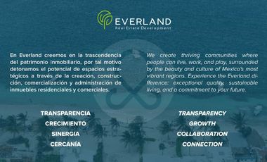 TENERIFE Terreno residencial en venta en Puerto Morelos