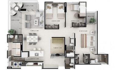 VENDO APARTAMENTO 3 ALCOBAS EDIFICIO FERRARA CIELO MAR