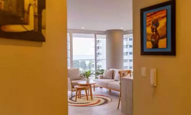 ARRIENDO APARTAMENTO AMOBLADO EN DOMINIQUE EN CIELO MAR