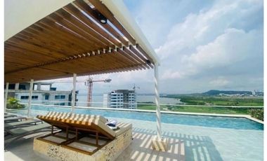 ARRIENDO APARTAMENTO AMOBLADO EN DOMINIQUE EN CIELO MAR