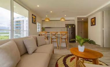 ARRIENDO APARTAMENTO AMOBLADO EN DOMINIQUE EN CIELO MAR