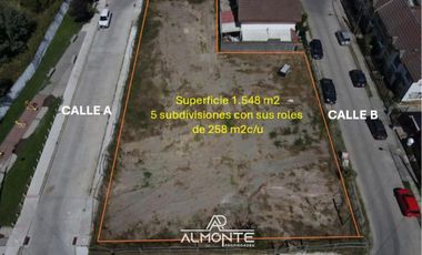 TERRENOS A LA VENTA EN CALLE QUINTO CENTENARIO CONCEPCION