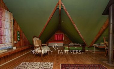 Arriendo incluye piscinero y jardinero.Parcela con casa en el mejor sector de nos terreno 5000 mts