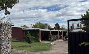 Finca con casa, galpón, animales y frutales-