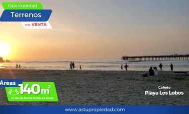 VENTA TERRENO PLAYA LOS LOBOS CERRO AZUL