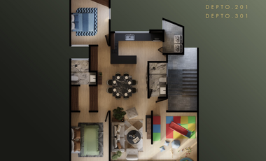 Departamentos de Diseño Moderno con Roof Garden en Zavaleta