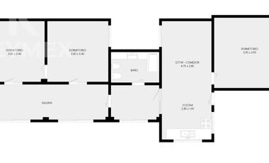 Casa de 2 dormitorios en venta, Tolosa