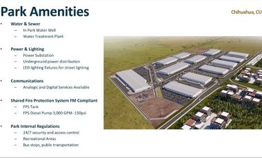 CHIH SUR 119,570 ft2 Parque Ind. American Industries AIDIR LR 101024