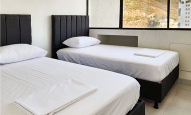 Apartamento con vista al mar y permiso turistico en el  Rodadero