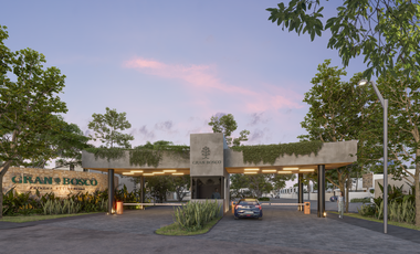 Casa en preventa de 4 Rec. en residencial Gran Bosco en Conkal, Yucatán.