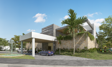 Casa en preventa de 4 Rec. en residencial Gran Bosco en Conkal, Yucatán.