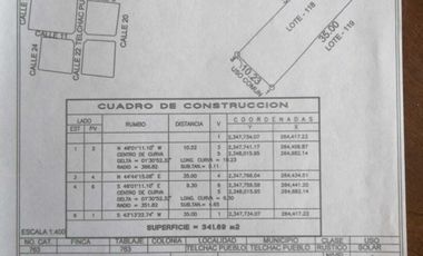 Terreno en venta en RESIDENCIAL AZURENO, Telchac, Yuc.