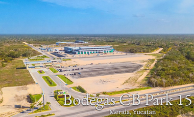 Bodega en venta en CB PARK PARQUE IND., en carretera Mérida Tetíz, Mérida Yuc.