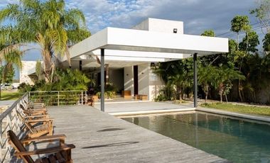 Casa Equipada de 1 piso en venta en Merida en privada Dzidzil Ha