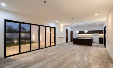Casa Equipada de 1 piso en venta en Merida en privada Dzidzil Ha
