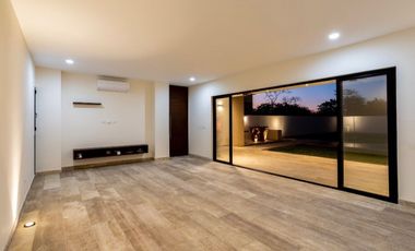 Casa Equipada de 1 piso en venta en Merida en privada Dzidzil Ha