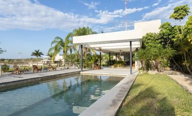 Casa Equipada de 1 piso en venta en Merida en privada Dzidzil Ha