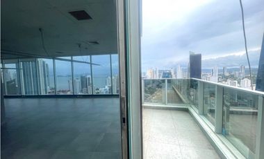 VENTA DE OFICINA EN CALLE 50 - F&F TOWER CON BALCÓN VISTA AL MAR