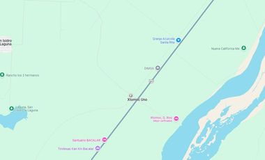 Venta Terreno de 318 ha Frente a Laguna San Felipe – Ideal para Desarrollo Eco-Turístico en Bacalar