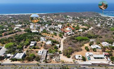 Venta de Terrenos en La Punta Zicatela, Puerto Escondido Oaxaca