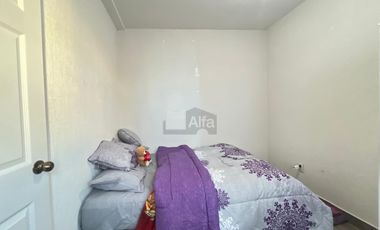 Casa de 2 recámaras en venta en Fracc. Campo Real, Toluca. Cerca de Av. Tollocan