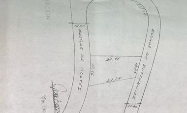 BOSQUE DE LAS LOMAS TERRENO EN VENTA CON DOBLE ACCESO