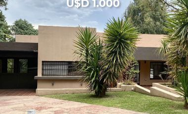Alquiler. Casa en Country Club Chumamaya, Villa de Merlo.