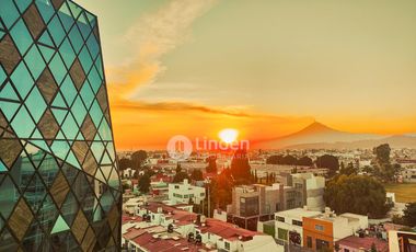 DEPARTAMENTO AMUEBLADO EN RENTA EN CAPITAL SAINT PETER, ZONA SAN PEDRO CHOLULA
