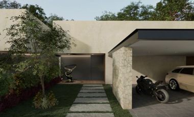 Moderna casa en privada
