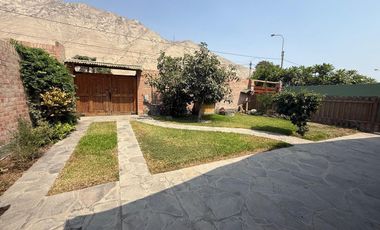 SE ALQUILA CASA EN CIENEGUILLA