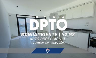 VENTA MONOAMBIENTE A ESTRENAR CON BALCON