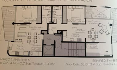 Departamento en venta - 2 Dormitorios 2 Baños - 75Mts2 - Wilde