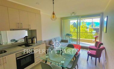 Moderno departamento en Pucón, camino al volcán