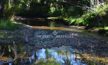 Parcelas ecológicas en Curarrehue, sector Panqui.