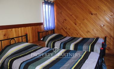 Casa y 2 departamentos en parcela, cercano a Pucón.