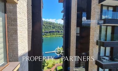 Cómodo departamento con vista al Lago.-