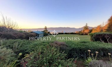 Casa en Los Riscos con única vista al lago Villarrica