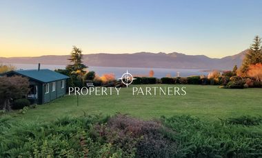 Casa en Los Riscos con única vista al lago Villarrica