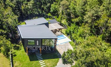 Moderna casa en condominio de Pucón.