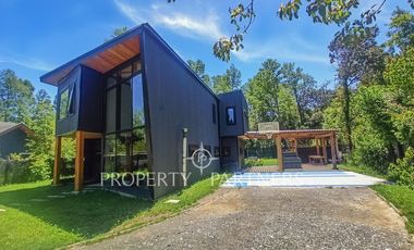 Moderna casa en condominio de Pucón.