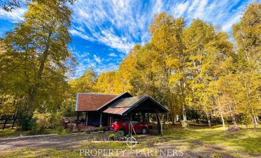 Encantadora casa en parcela, camino a Caburgua
