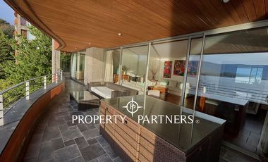 Departamento con increíble vista al lago