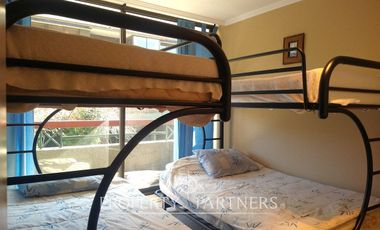 Departamento en Condominio Los Cerros a pasos de la Playa Grande