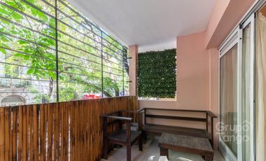 Venta Departamento Monoambiente Colegiales Balcón Baulera Frente