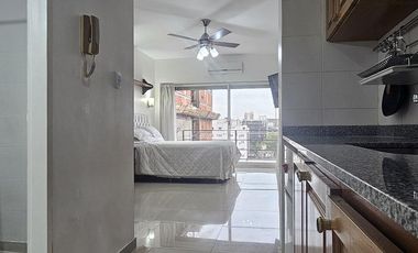 Venta Departamento Monoambiente Once Balcón Cochera Frente
