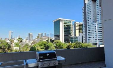 LOFT EN RENTA ZONA VALLE NORTE $15,000 MXN A 5 MINUTOS DE SAN PEDRO 35M2
