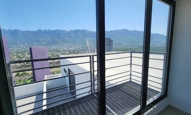 LOFT EN RENTA ZONA VALLE NORTE $15,000 MXN A 5 MINUTOS DE SAN PEDRO 35M2